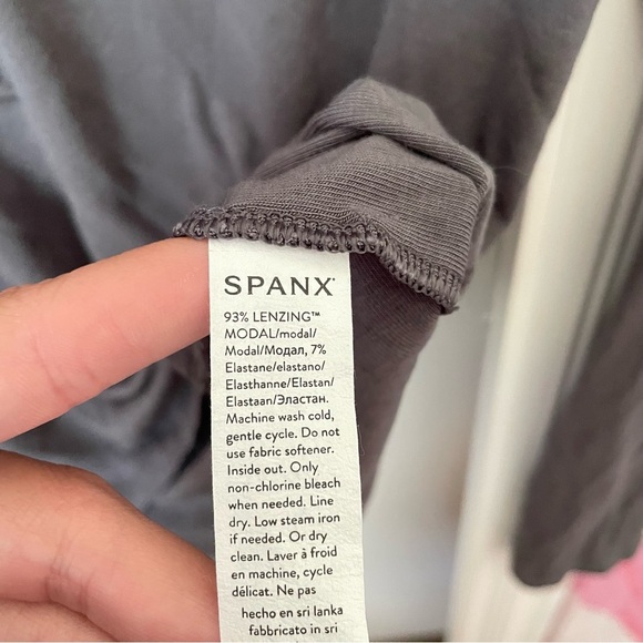 Spanx Better Base Henley Pajama Top - Picture 4 of 6